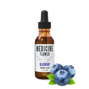 Blueberry Flavour Premium Extract | Medicine Flower | Raw Living UK | Raw Foods | Medicine Flower Blueberry Flavour Premium Extract (1/2oz) is pure, potent & natural. Amazing taste, with no alcohol or artificial preservatives.
