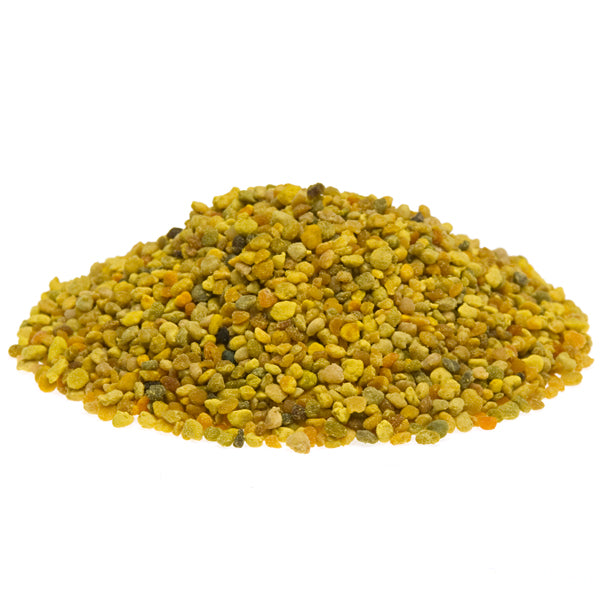 Organic Bee Pollen | Raw Living UK | Super Foods | Raw Living Organic Bee Pollen: a delicious bee product that is known for being nutrient dense. This pollen is cropped far away from polluted areas.