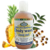 Soap Nut Body Wash - Raw, Plant Based &amp; Vegan | Bright Earth | Raw Living UK | Bath &amp; Shower | Hair Care | Bright Earth Foods&#39; Soap Nut Vegan Body Wash is all natural, raw, and plant-based. Free from synthetic chemicals, it gently nourishes and cleans your body.