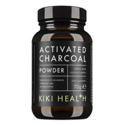 Activated Charcoal Powder | Kiki Health | Raw Living UK | Supplements | Kiki Health Activated Charcoal Powder is a high-quality, pure carbon supplement. Absorbs gasses & particles in the digestive tract & whitens teeth.