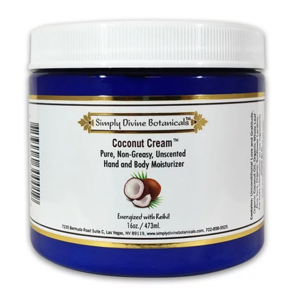 Coconut Cream (16oz) - Simply Divine Botanicals