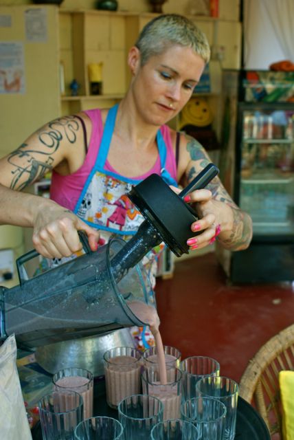 Kate Magic | Raw Foods in Winter Video | Raw Living UK | Events | Kate Magic explains how to successfully sustain a Raw Vegan diet in the colder months. Includes demonstration of warming winter soup recipe, Green Goddess Soup.