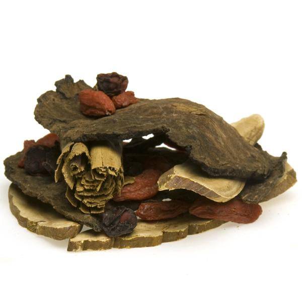 Eterniteea | A RealiTea | Raw Living UK | Loose Leaf Herbal Teas | Raw Living Eterniteea is a Premium Loose Leaf Herbal Tea made with mix of Reishi, Foti Root, Cinnamon Bark, Schizandra Berries & Goji Berries.