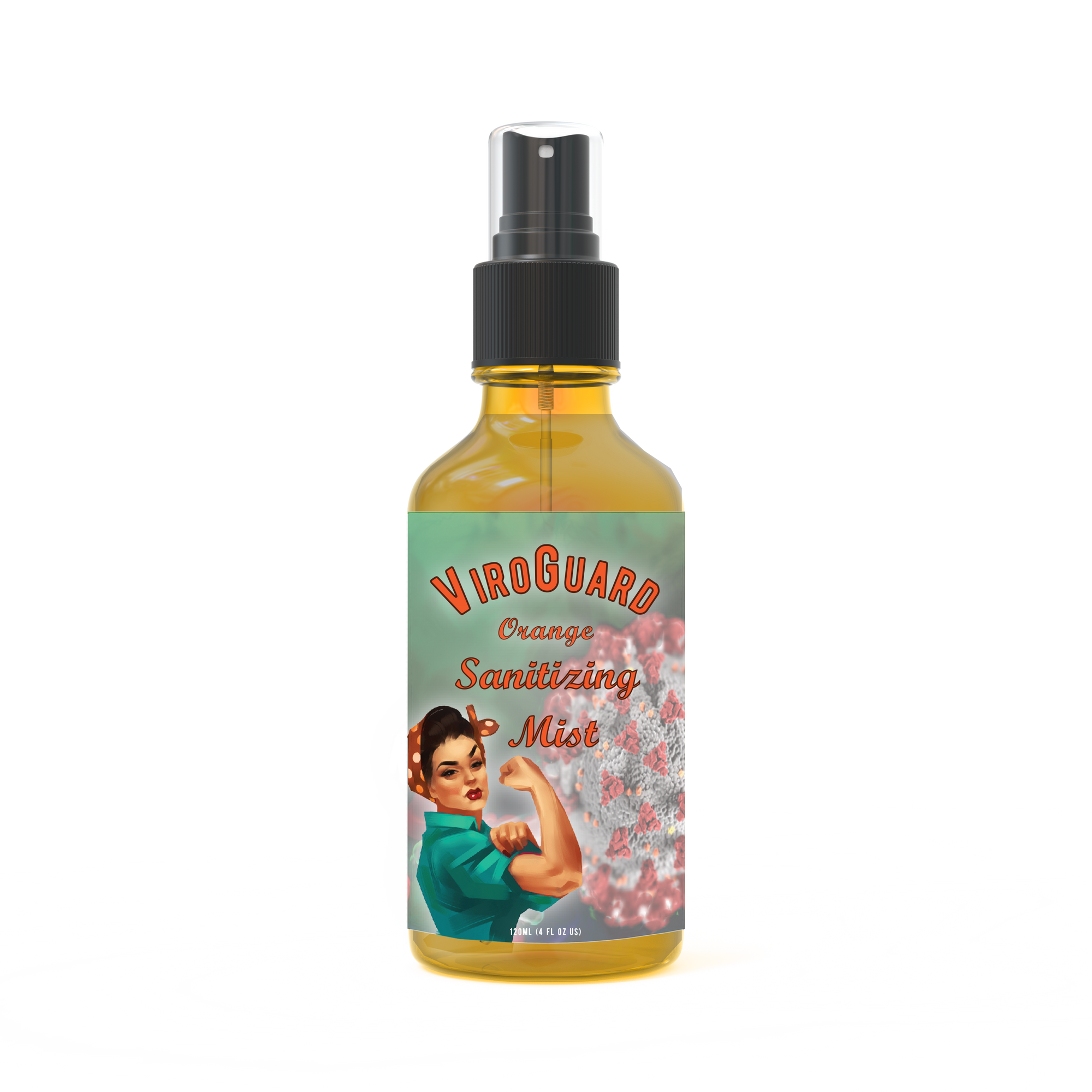 Orange ViroGuard Sanitising Mist | Medicine Flower | Raw Living UK | Health | Anti-Viral | Medicine Flower Orange ViroGuard Sanitising Mist. This sanitizing mist contains essential oils &amp; is designed to guard against harmful bacteria &amp; viruses.