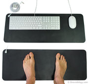 Grounding Mat (No Plug) | Groundology | Raw Living UK | EMF & Energy Protection | Groundology Grounding Mat (68cm x 25cm) is a conductive grounding mat for earthing while sitting or standing, while at a desk, watching television, etc.