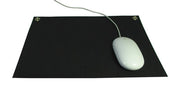 Grounding Mouse Mat (No Plug) (25cm x 25cm) | Groundology | Raw Living UK | EMF & Energy Protection | Groundology Grounding Mouse Mat (25cm x 25cm) is a conductive grounding mat, enabling you to be grounded as your hand rests on the mat while using the mouse.