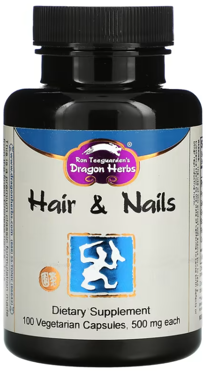 Hair and Nails (100 caps) - Dragon Herbs