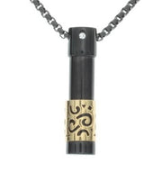 Mini V Pendant BLACK & GOLD | ATT Tachyon | Raw Living UK | EMF Protection & Energy Tools | Jewellery | Advanced Tachyon Technologies BLACK & GOLD Mini-V Pendant will wake up your divine energy and is designed to protect you & your immune system from harmful EMFs