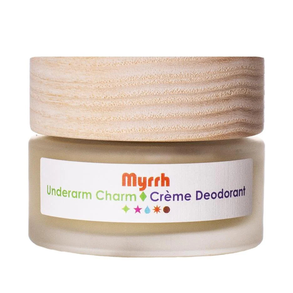 Living Libations - Myrrh Underarm Charm Crème Deodorant (6ml, 30ml)