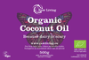 Organic Extra Virgin Raw Coconut Oil | Raw Living UK | Raw Foods | Raw Living Organic Raw Extra Virgin Coconut Oil (500g, 1kg, 5kg) is the first (cold) pressing of virgin coconuts. Use in the kitchen, and even on your skin!