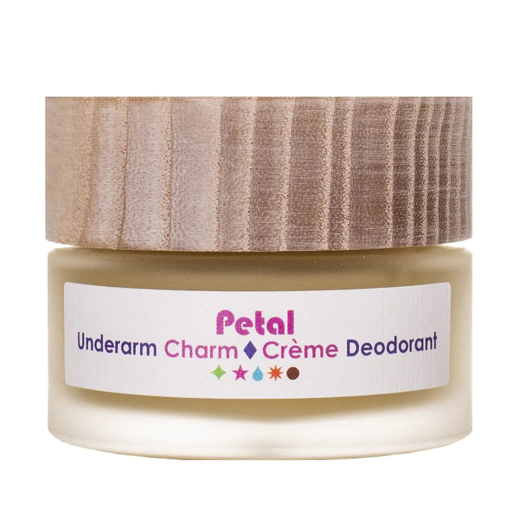 Living Libations - Petal Underarm Charm Crème Deodorant (6ml, 30ml)