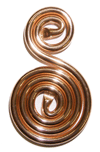 Copper Harmoniser | CIR | Raw Living UK | EMF Protection | Centre for Implosion Research (CIR) Phi ‘F’ Personal Harmoniser (Copper) is a flat spiral form made from copper tubing, filled with CIR imploded water.