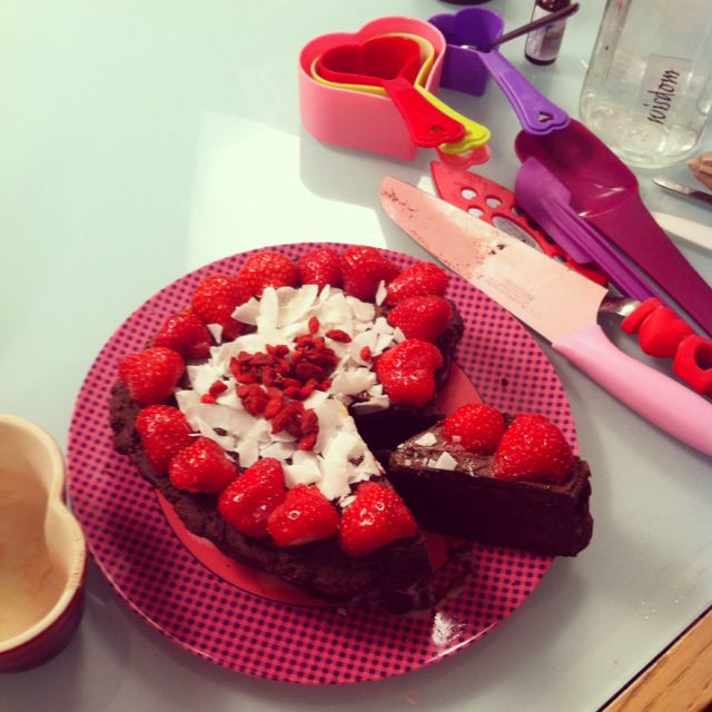 Kate Magic | Making the Legendary Quantum Cake Video | Raw Living UK | Events | In this video, Kate Magic (Raw Vegan Chef) demonstrates how to make 'The Quantum Cake' - a Raw Chocolate Cake loaded with Super Foods. Recipe included.