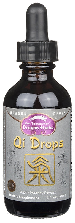 Qi Dragon Drops | Dragon Herbs | Raw Living UK | Tonic Herbs | Dragon herbs Qi Drops is the essential Qi tonic formulation containing Ginseng, Gynostemma, Codonopsis, Astragalus, Tibetan Rhodiola, Siberian Ginseng & more.