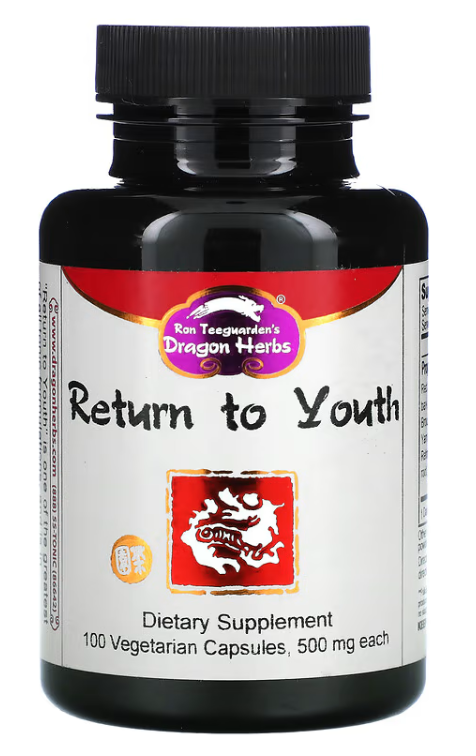 Dragon Herbs - Return To Youth Formula (100 caps)