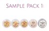 Sample Pack 1 - Face and Eye (5 x 2ml) - Honey Girl Organics