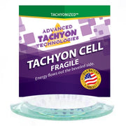 Beveled Cell 75mm | ATT Tachyon | Raw Living UK | EMF Protection & Energy Tools | Advanced Tachyon Technologies Tachyonized Clear Beveled Cell (75mm) is a clear RO style cell for charging water, with the energy flowing from the beveled side