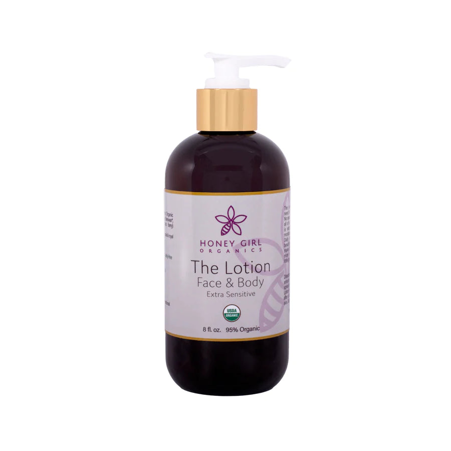 The Lotion - Extra Sensitive (8 fl.oz) - Honey Girl Organics