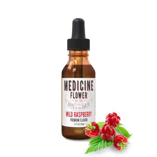 Medicine Flower - Wild Raspberry Flavour Premium Extract (1/2oz)